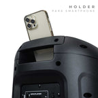 Cabina doble bocina recargable 2500w j&r j5244 / 8”